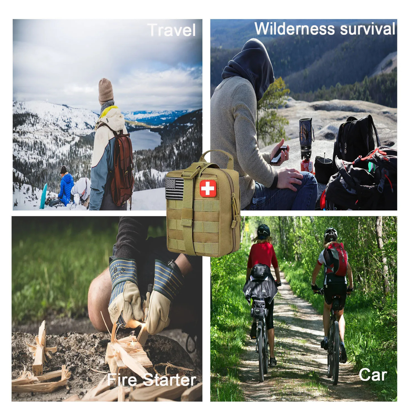 EHBO & Survival Noodpakket 20 in 1 Aanbieding