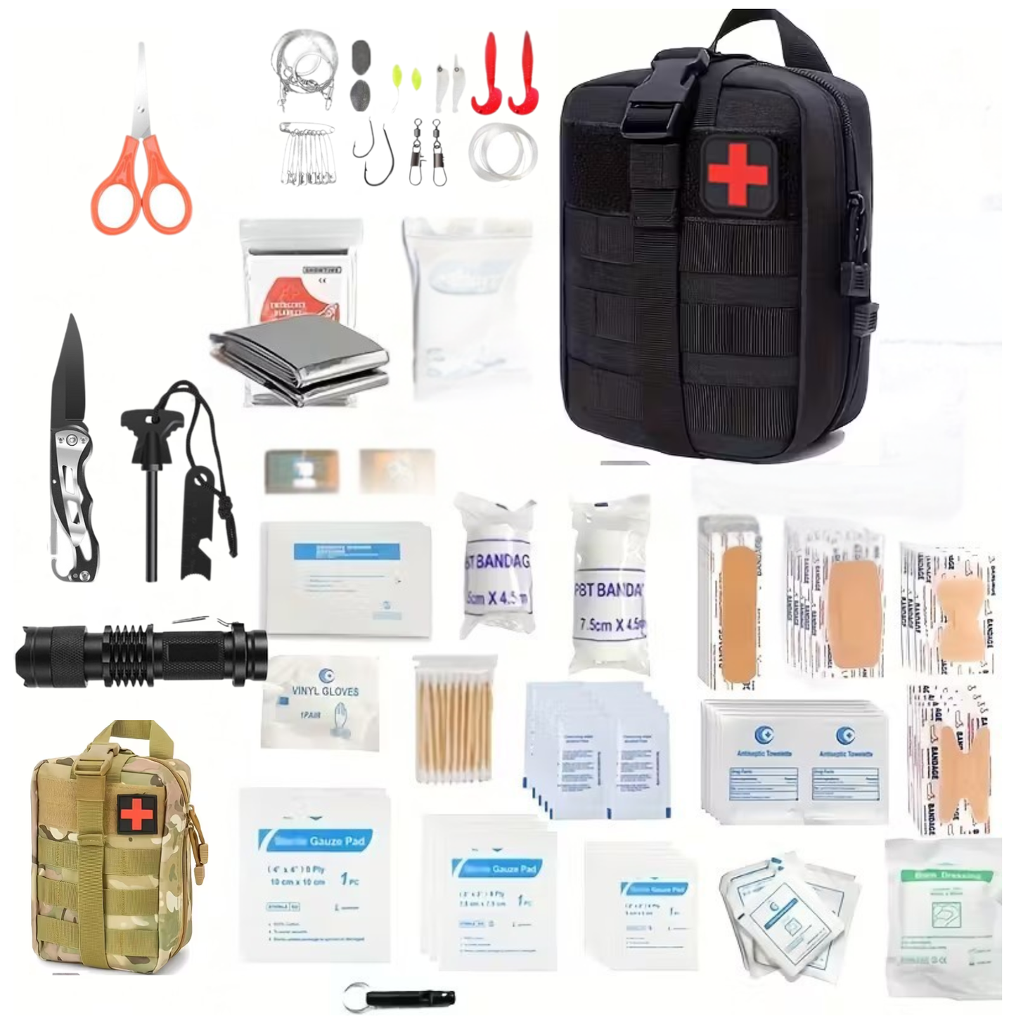 EHBO & Survival Noodpakket 20 in 1 Aanbieding